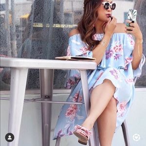 Beautiful off the shoulder dress